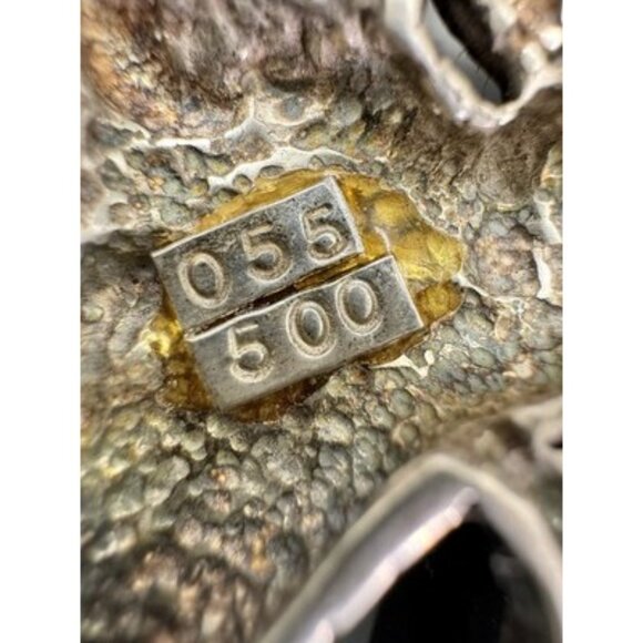 Vintage Sterling Silver Dolphin and Walrus Brooch From The 55 Of 500 Collection - Picture 4 of 6